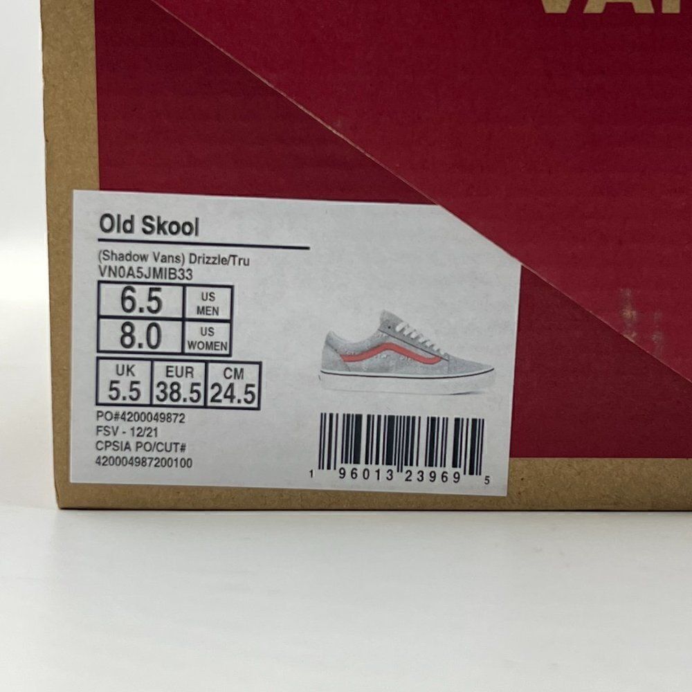 Vans Unisex Old Skool - Shadow Vans - Drizzle/Tru - NWT - Picture 5 of 6